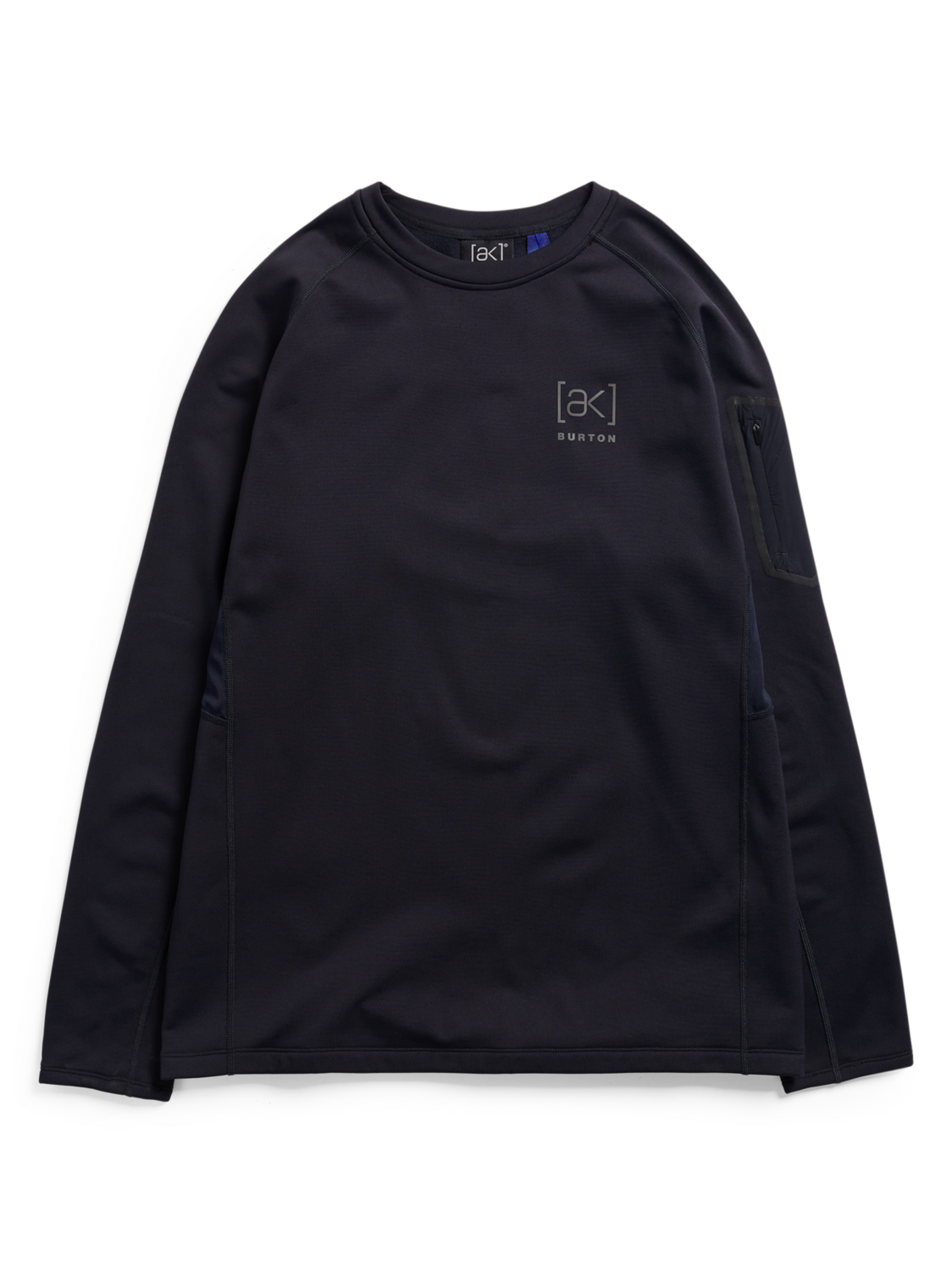 Men's [ak] Baker Stretch Fleece Crew - True Black