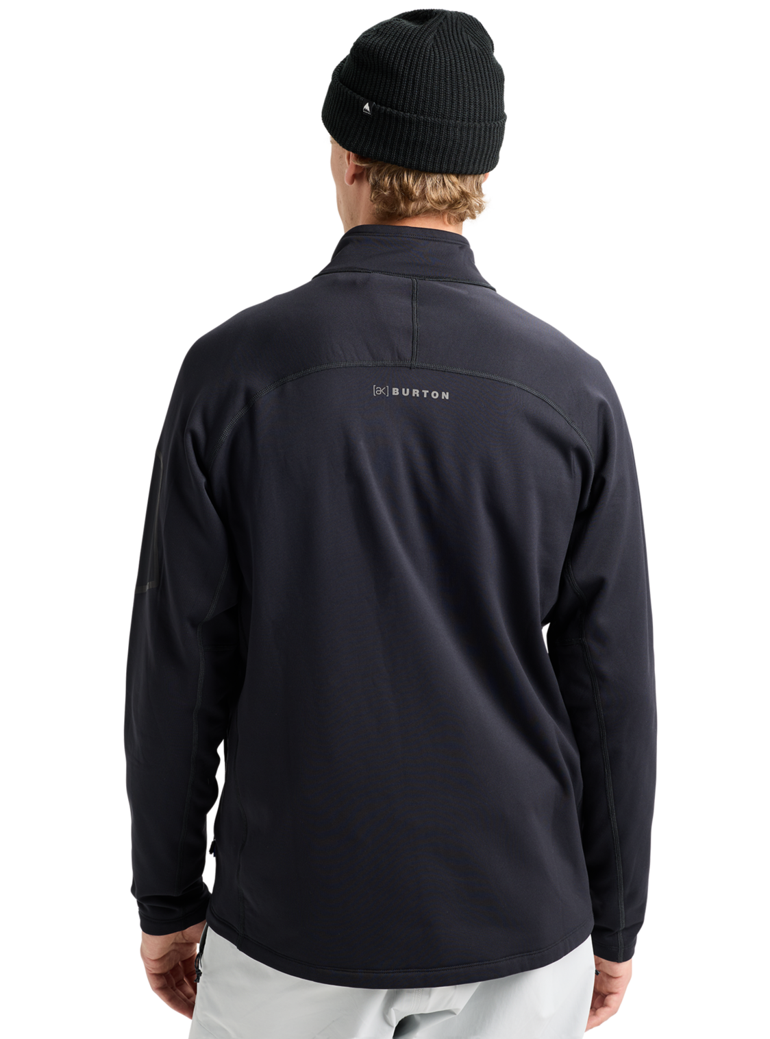 Men's [ak] Baker Stretch Fleece Full-Zip - True Black