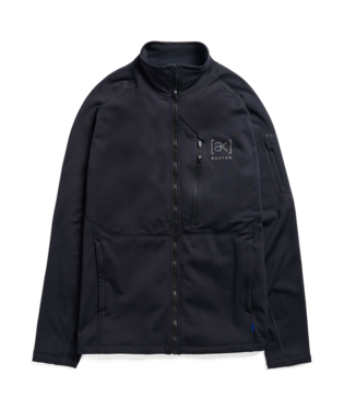 Men's [ak] Baker Stretch Fleece Full-Zip - True Black