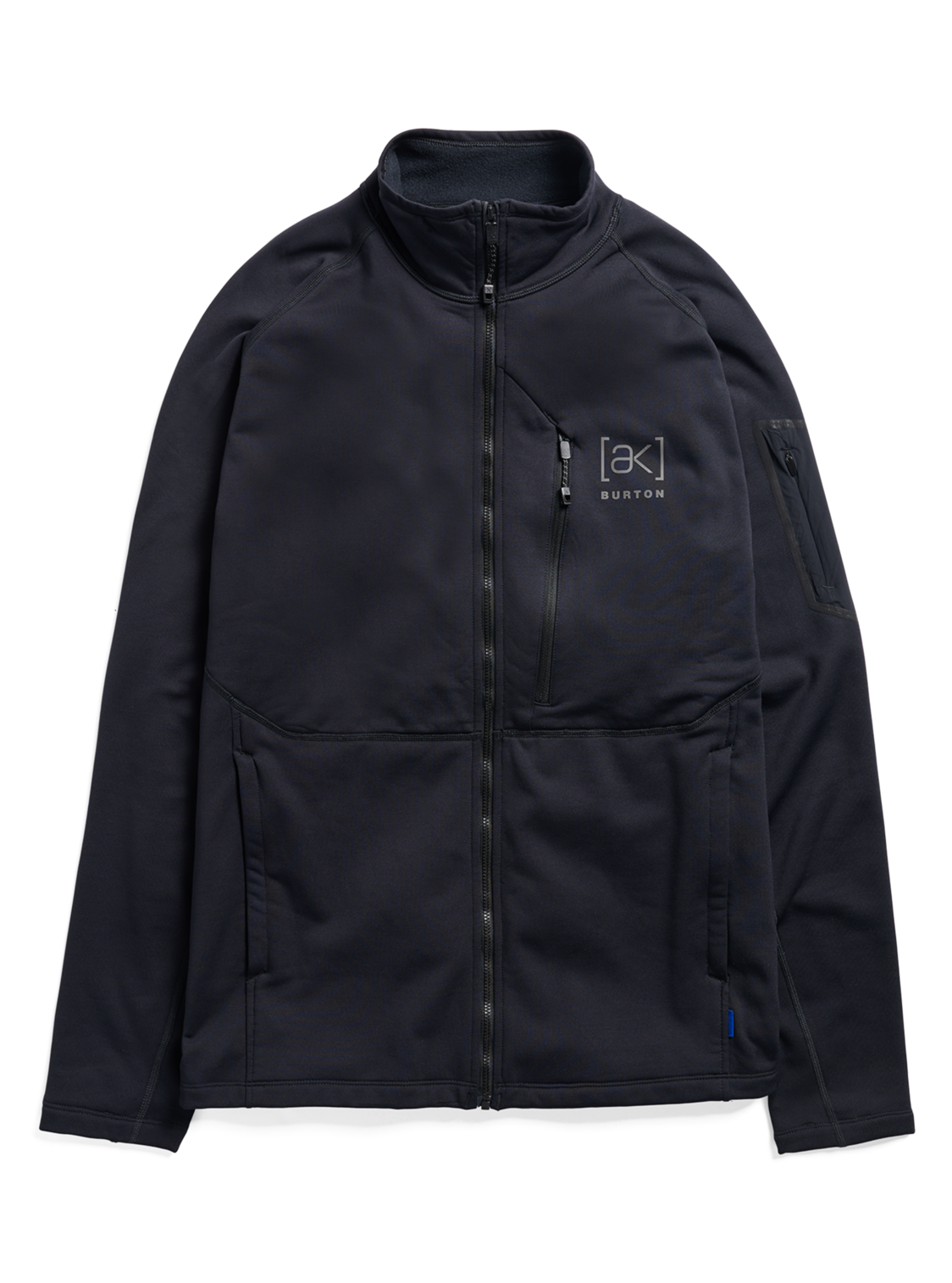Men's [ak] Baker Stretch Fleece Full-Zip - True Black