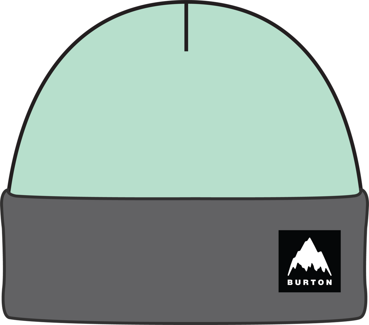 Recycled VT Beanie - Gotham Gray/Spring Frost