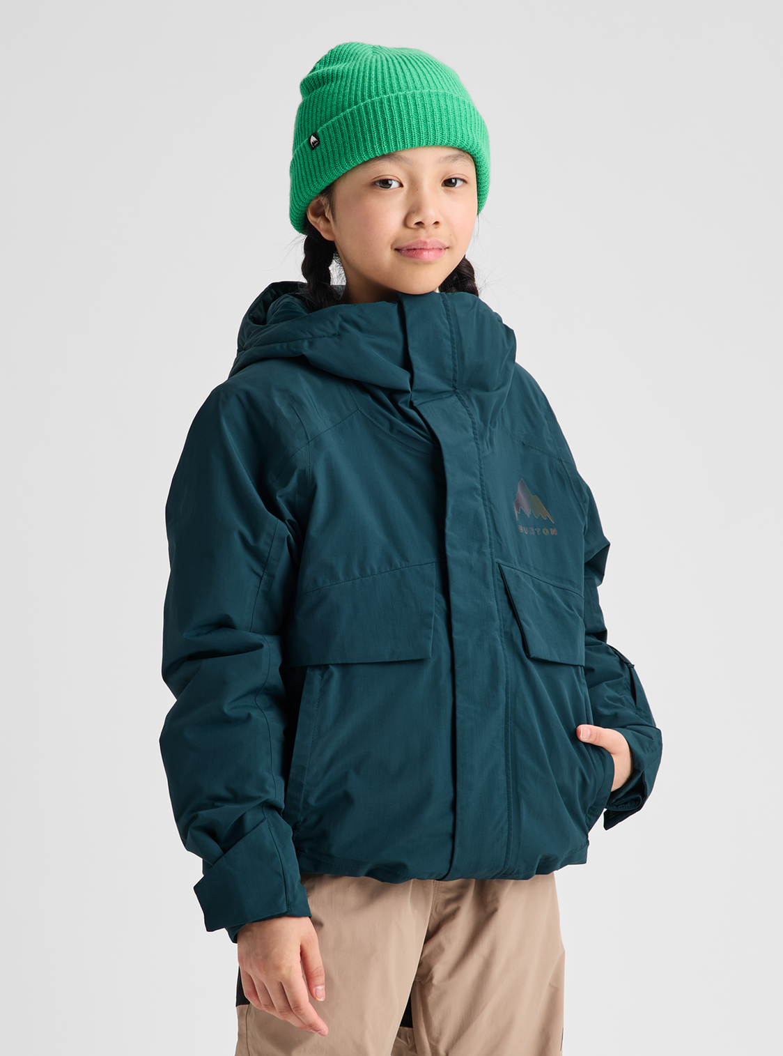 Kids' Ascutney 2L Jacket - Deep Emerald