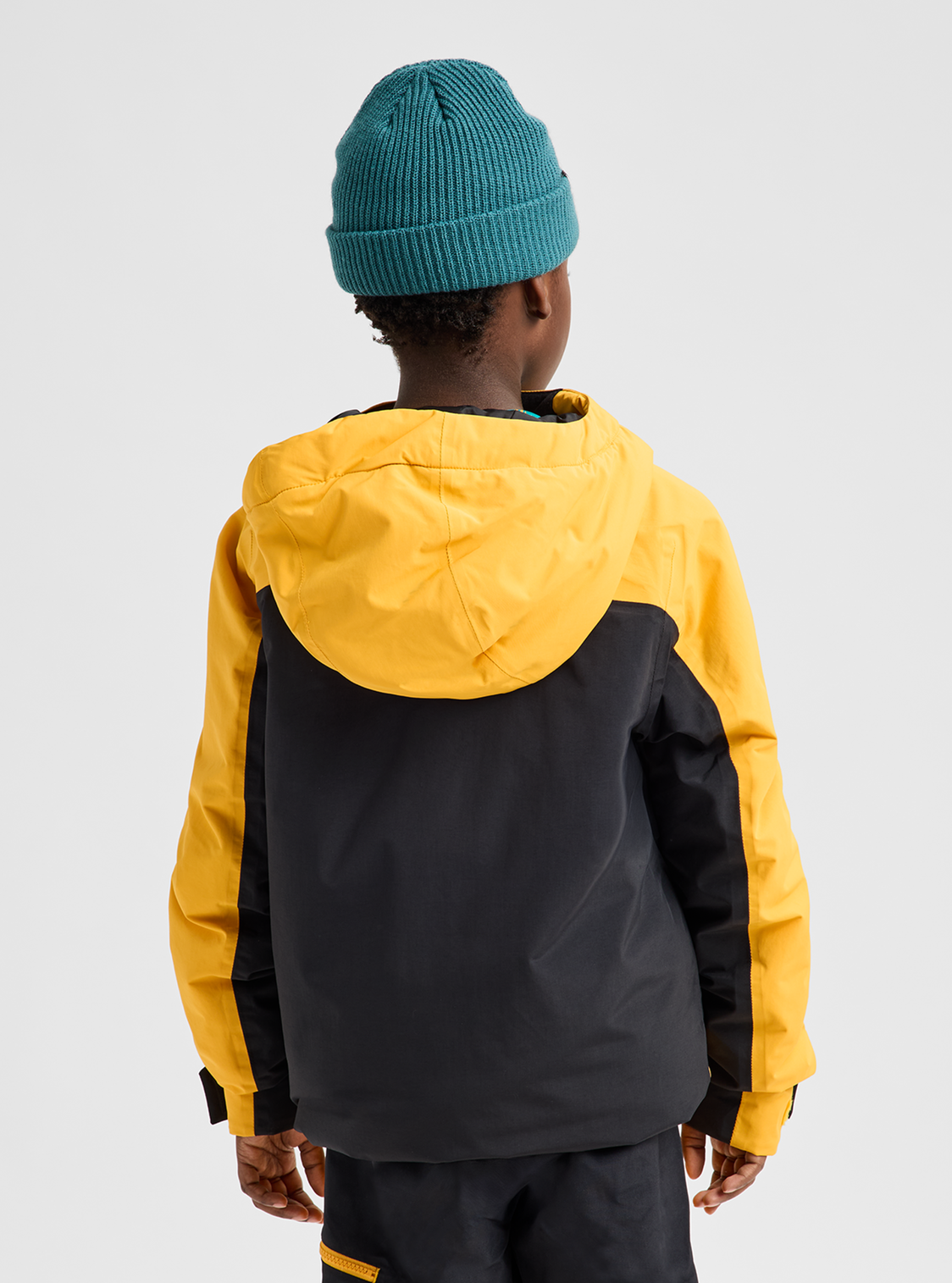 Kids' Ascutney 2L Jacket - Goldenrod/True Black