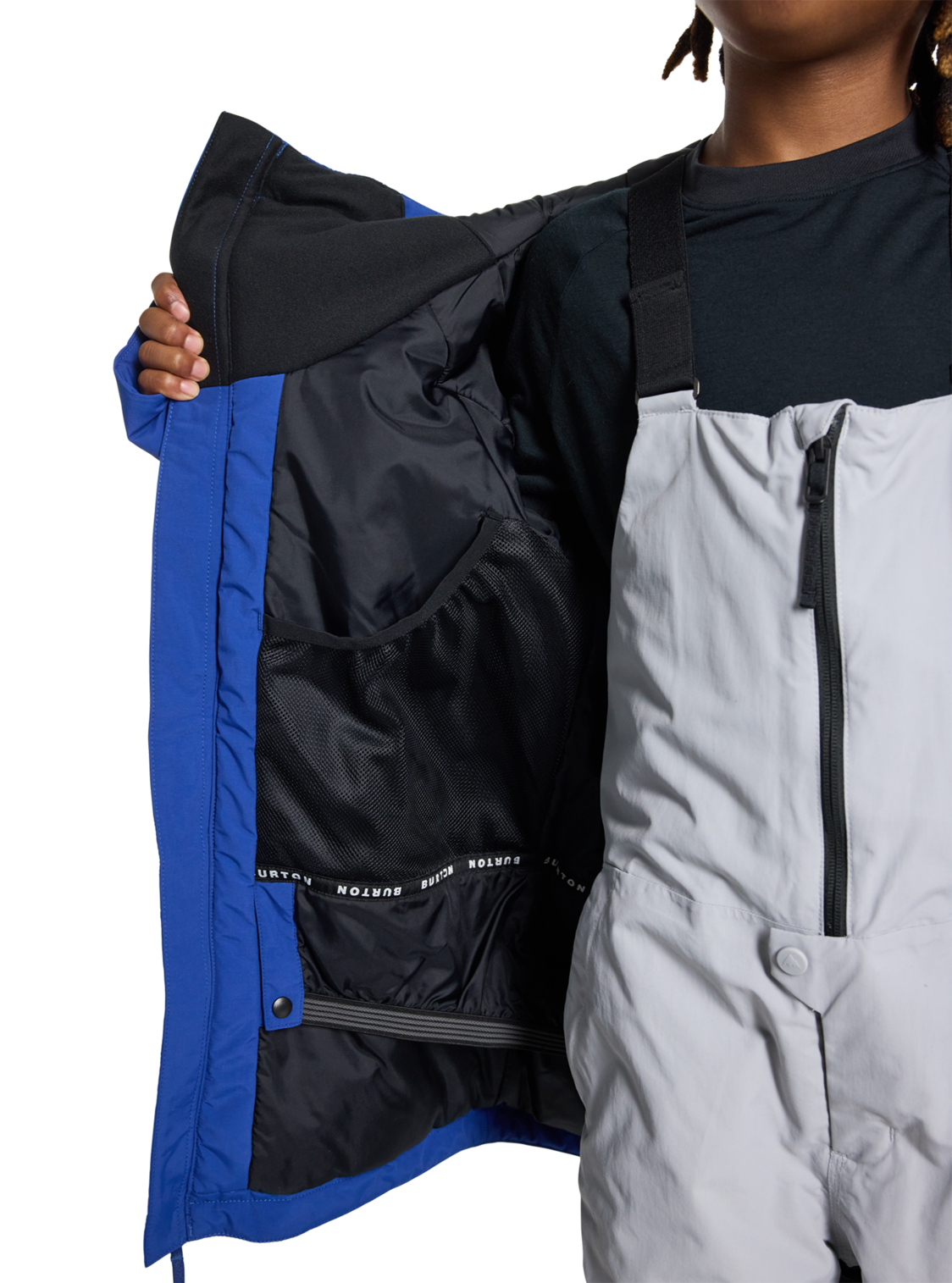 Kids' Burton Hillslope 2L Jacket - Twilight Blue