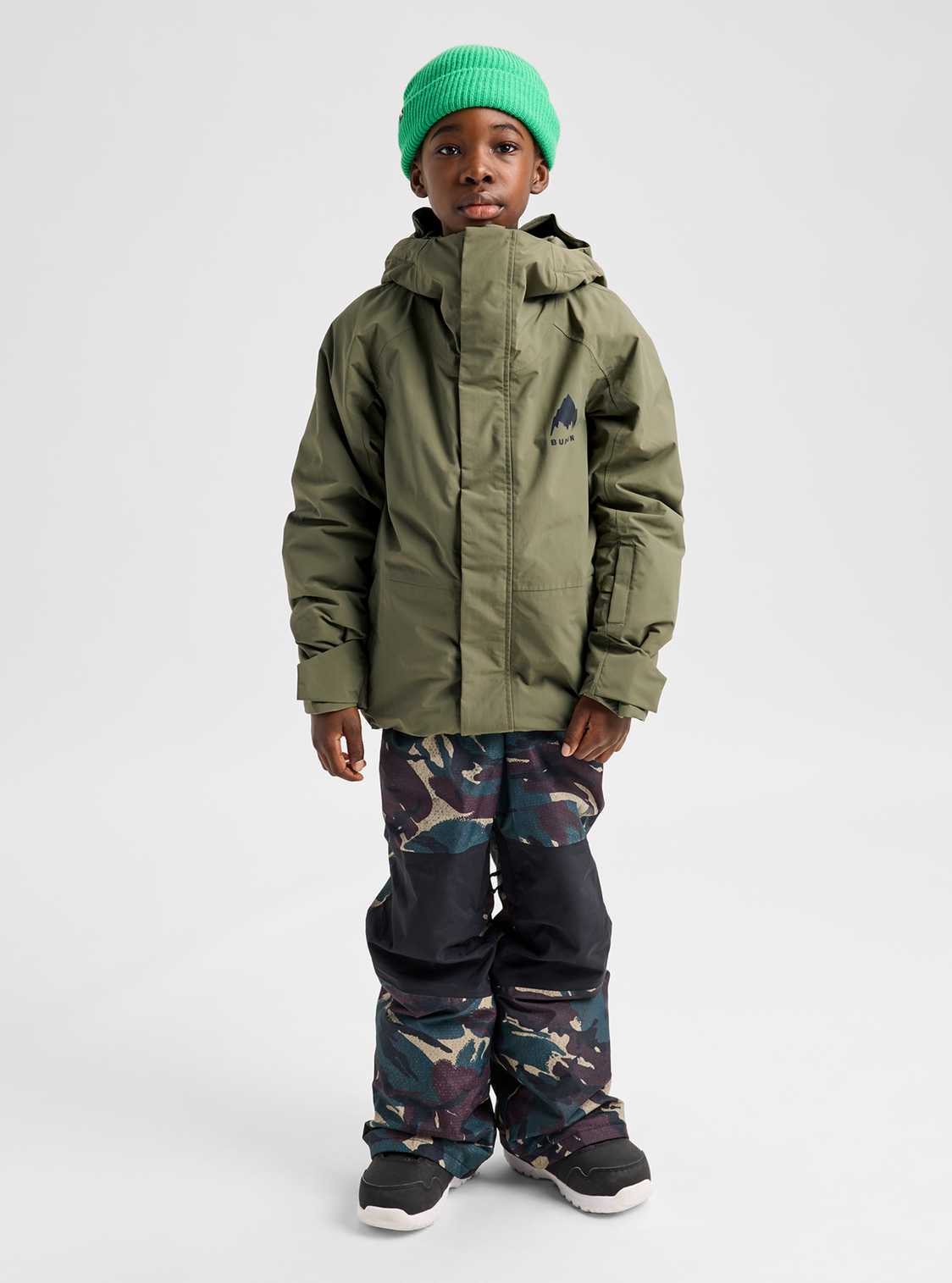 Kids' Skimmer 2L Jacket - Forest Moss