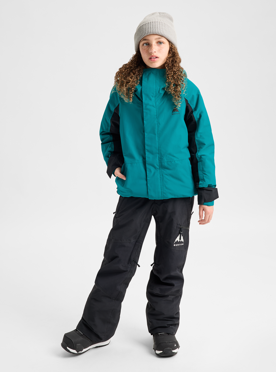 Kids' Skimmer 2L Jacket - Pacific Teal/True Black