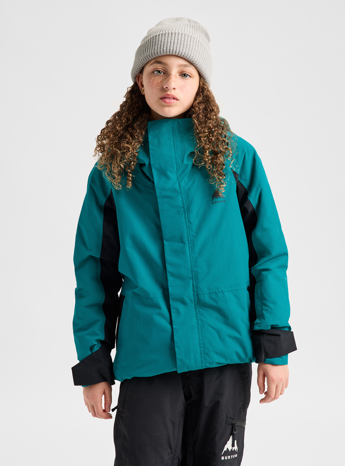 Kids' Skimmer 2L Jacket - Pacific Teal/True Black