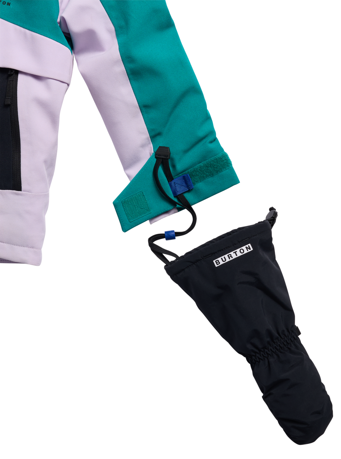 Toddlers' Ascutney 2L Jacket - Pacific Teal/Moondust Purple/True Black