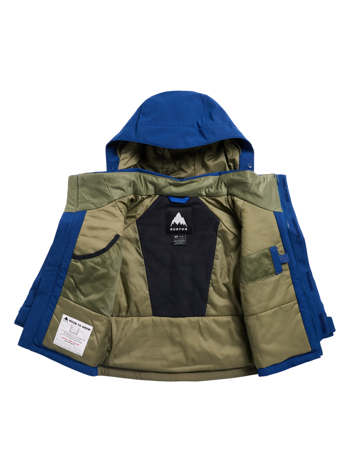 Toddlers' Ascutney 2L Jacket - Twilight Blue/Forest Moss