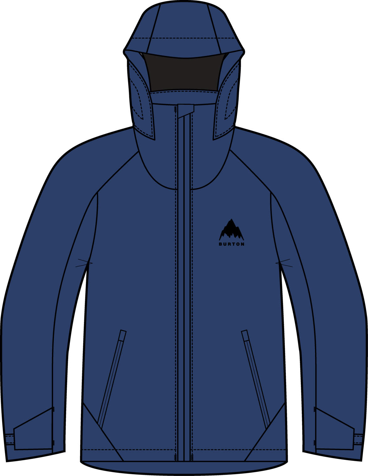 Toddlers' Burton Hillslope 2L Jacket - Twilight Blue