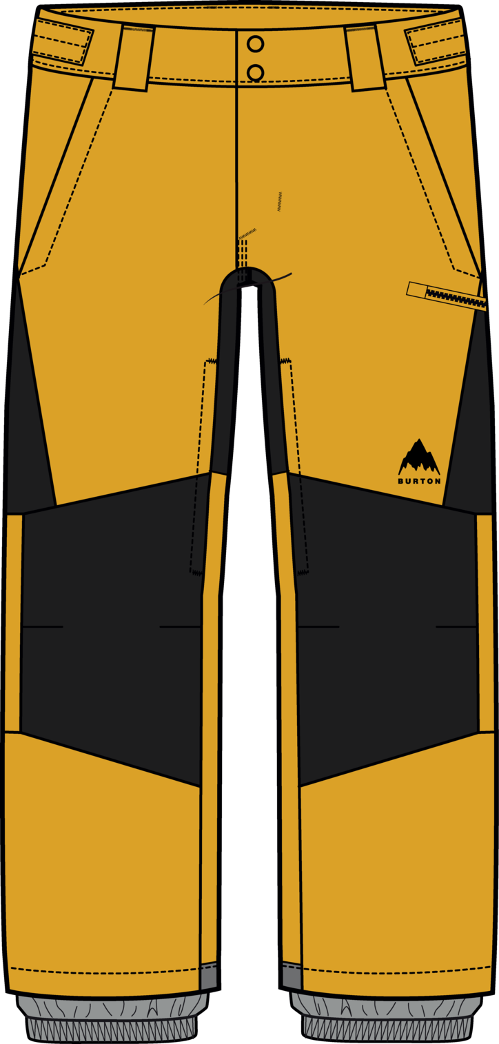 Kids' Skylar 2L Pants - Goldenrod
