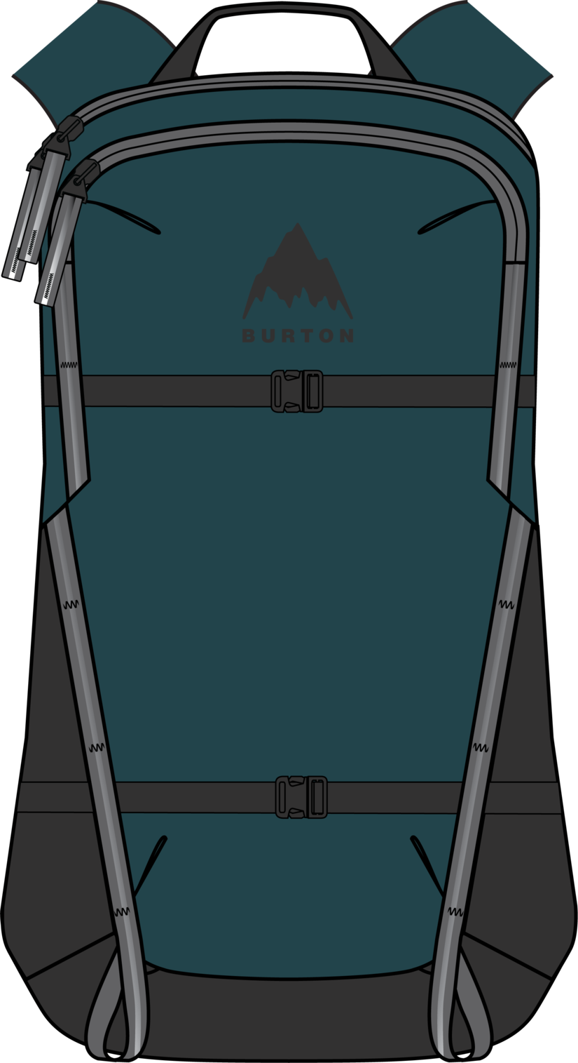 Kids' Day Hiker 12L Backpack - Atlantic Teal