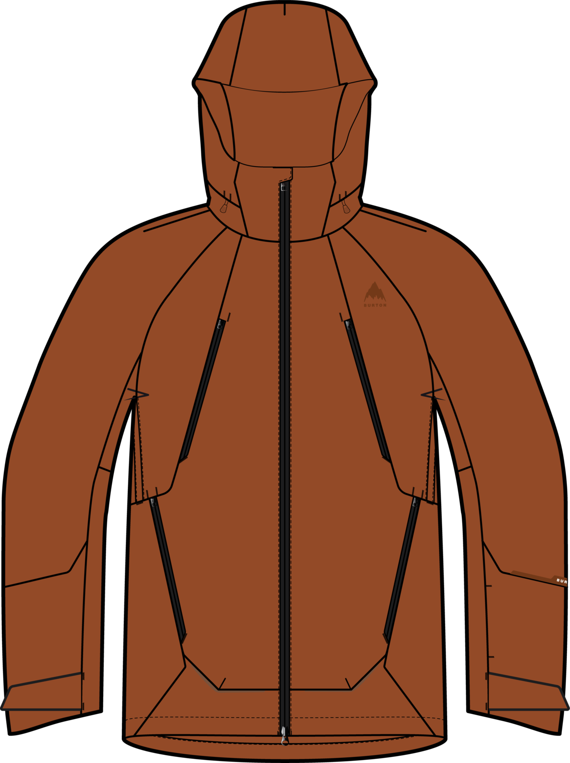 Men's Reserve GORE-TEX 2L Jacket - Spiced Chai