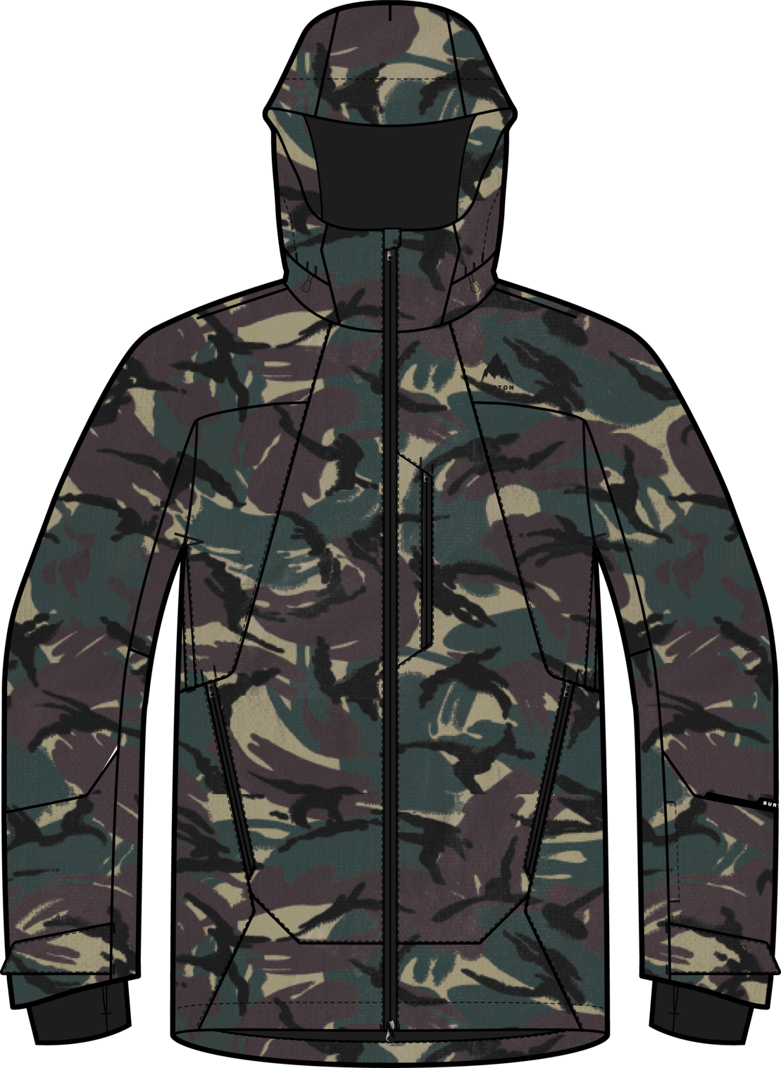 Mens Reserve 2L Insulated Jacket - Seersucker Camo