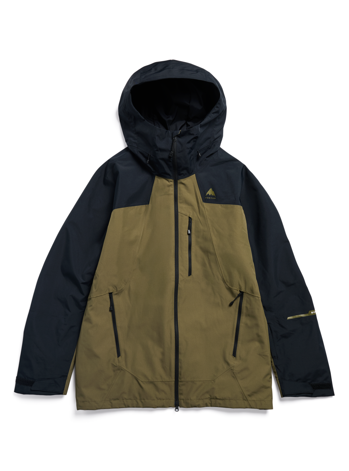 Mens Reserve 2L Insulated Jacket - True Black/Dried Moss