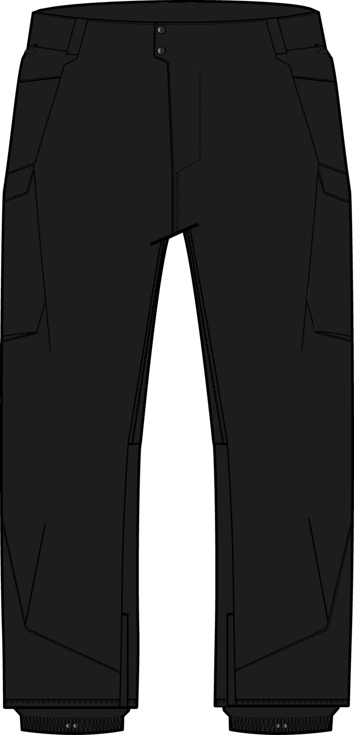 Men's Reserve 2L Pants - True Black
