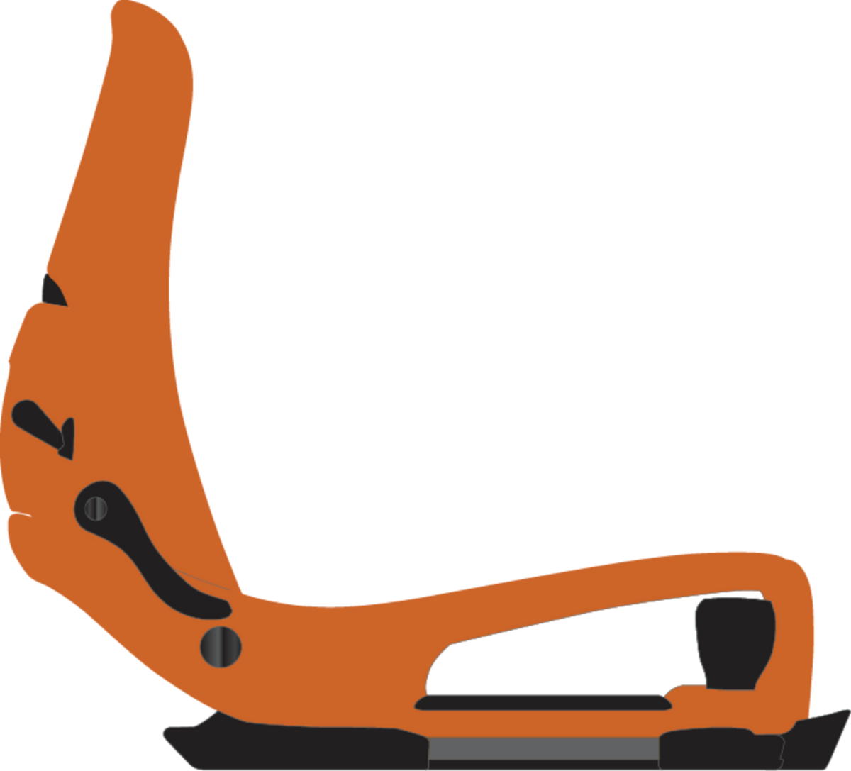 Men's Step On® Cartel X EST® Snowboard Bindings - Goldfish Orange