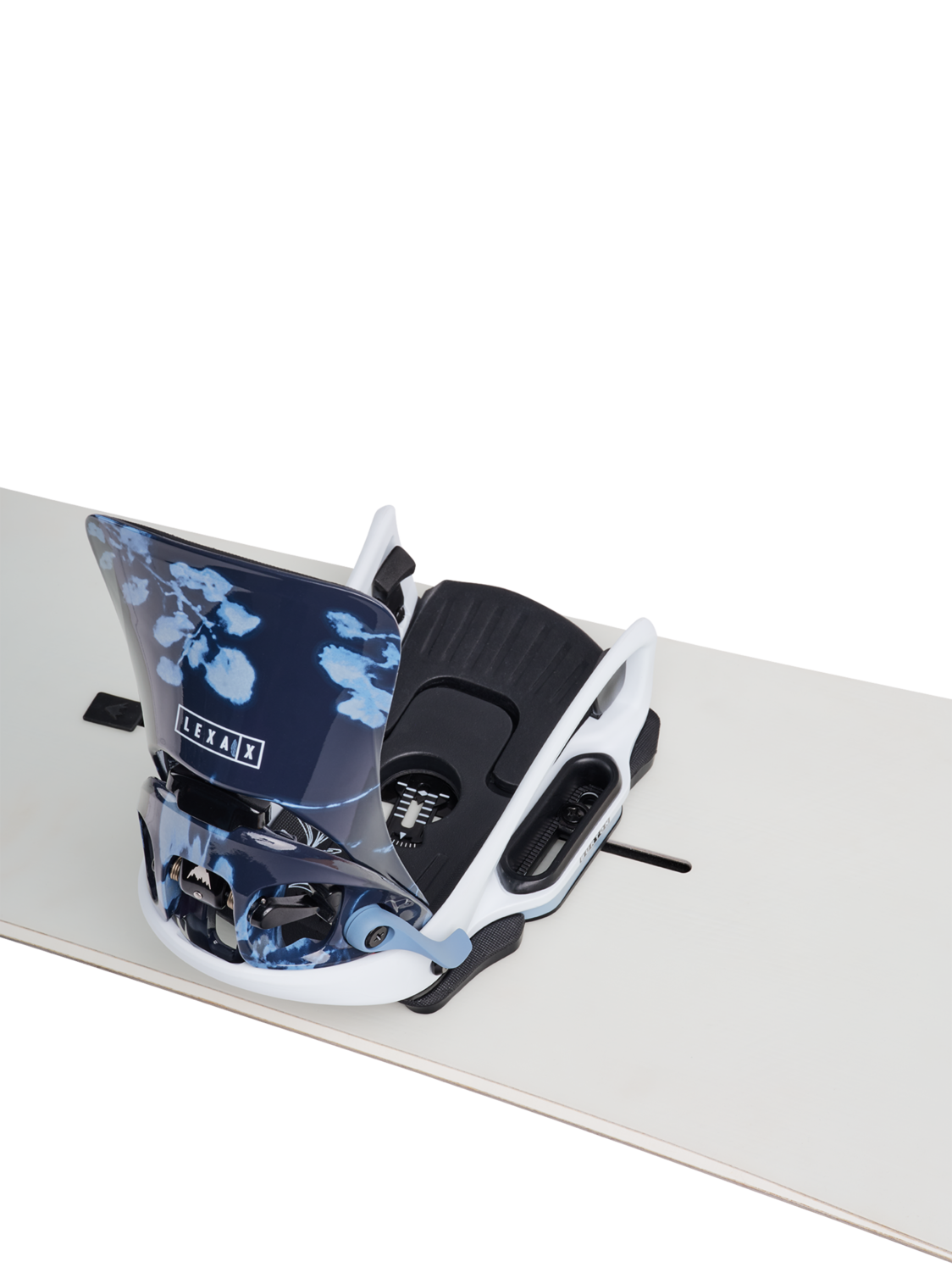 Women's Step On® Lexa X EST® Snowboard Bindings - Cyanotype Floral/White