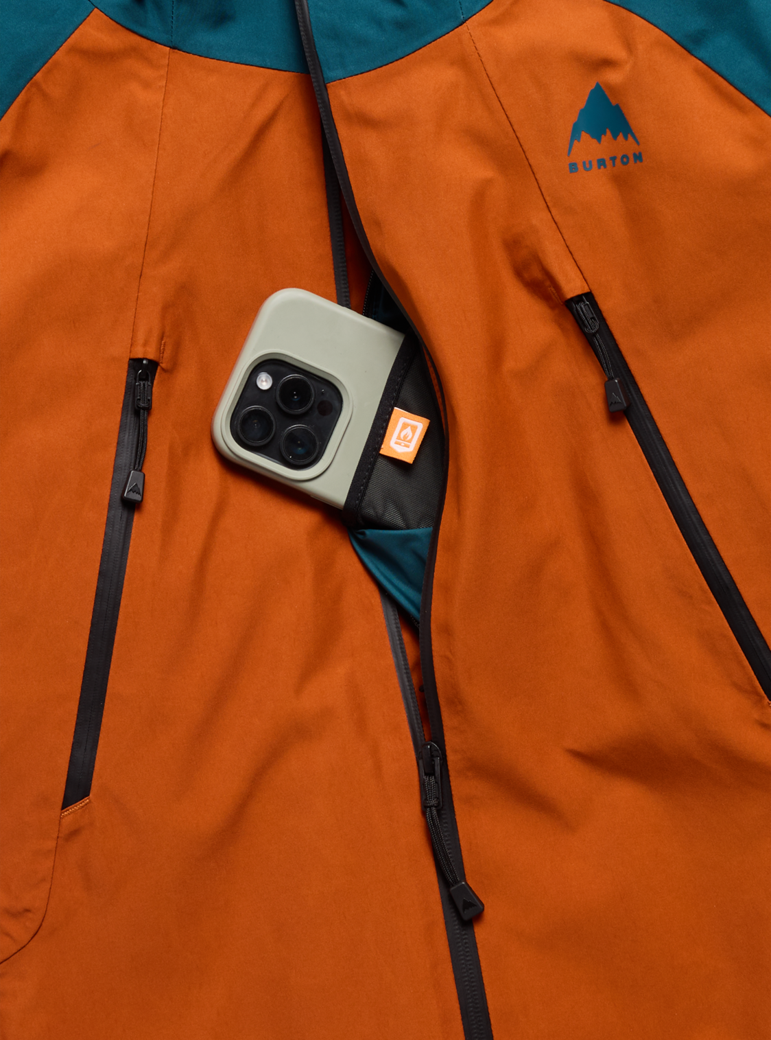 Men's Reserve GORE-TEX 2L Insulated Jacket - Atlantic Teal/Spiced Chai