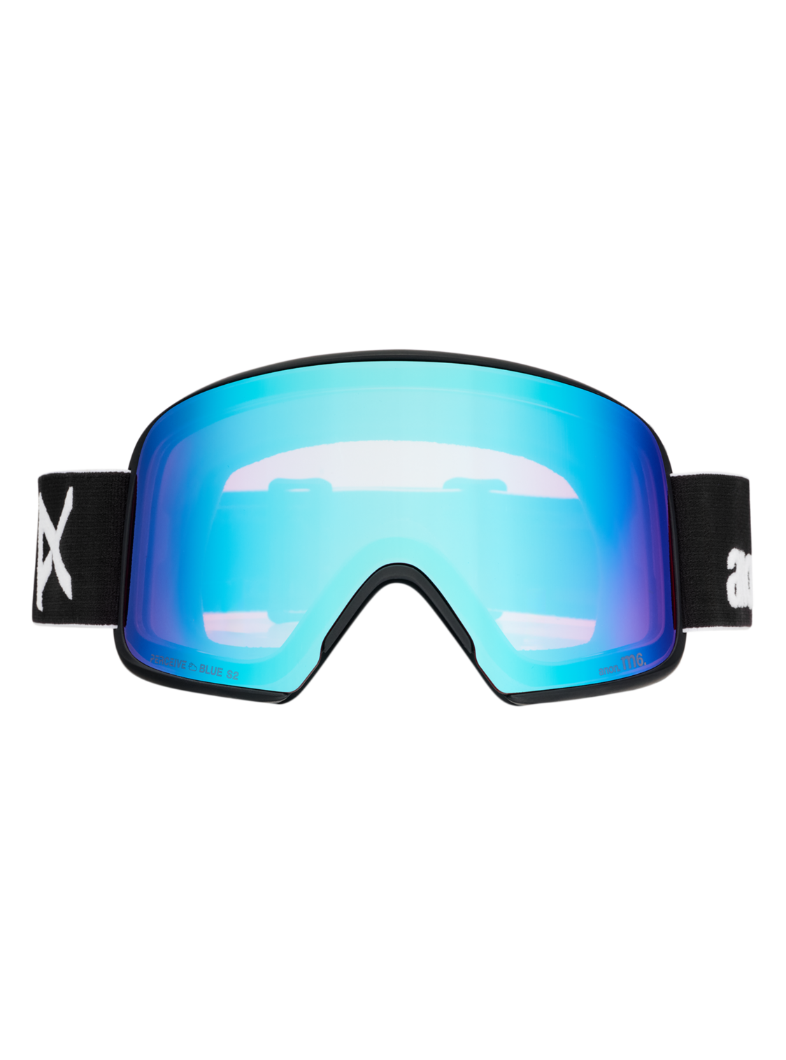 M6 Goggles + Bonus Lens + MFI® Face Mask - Black/Perceive Variable Blue