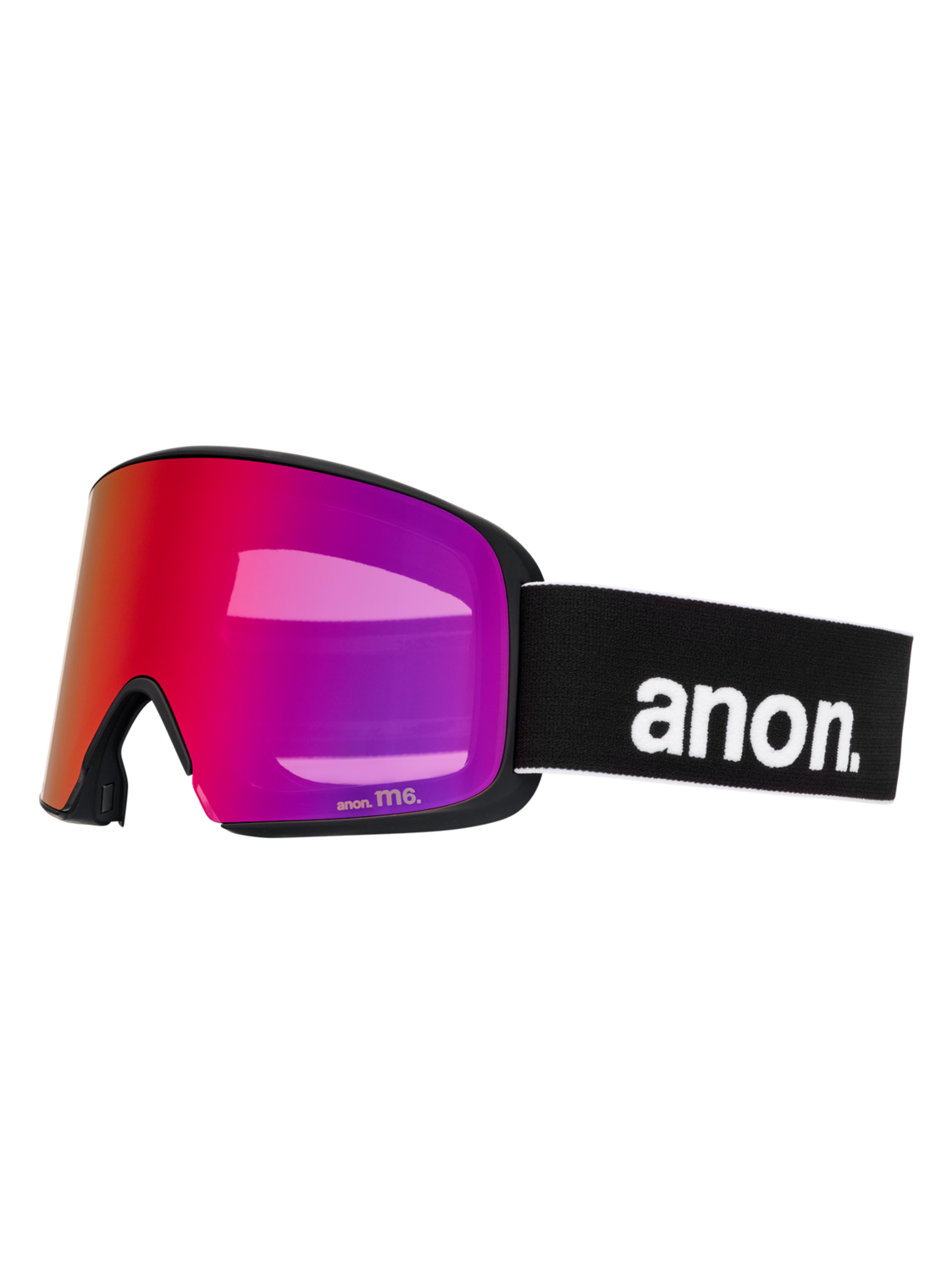 M6 Goggles + Bonus Lens + MFI® Face Mask - Black/Perceive Sunny Red