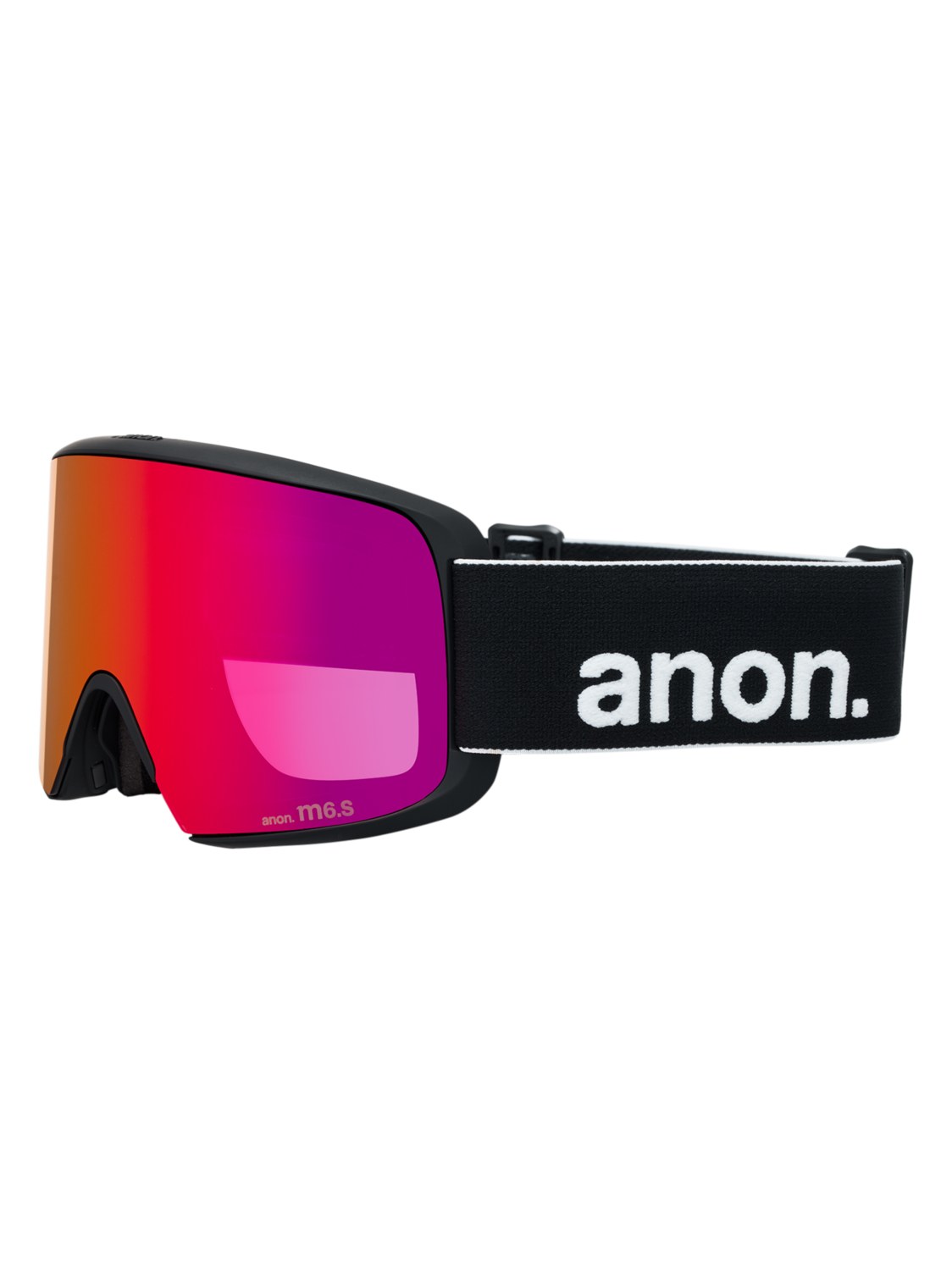 M6S Goggles + Bonus Lens + MFI® Face Mask - Black/Perceive Sunny Red