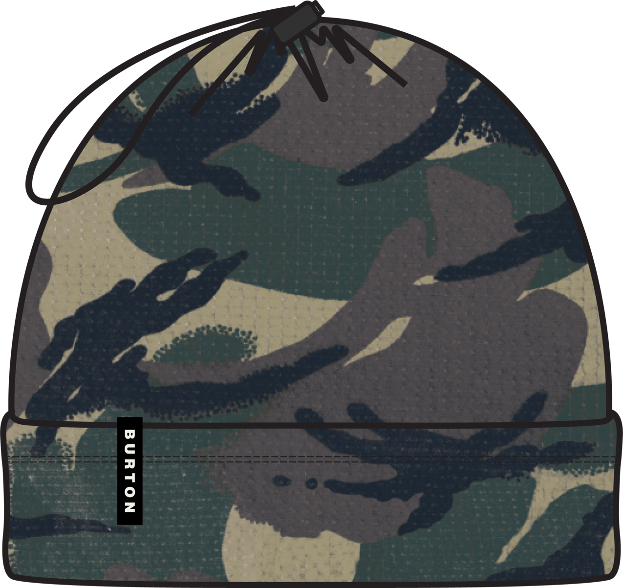Airtofakie Fleece Beanie - SEERSUCKER CAMO