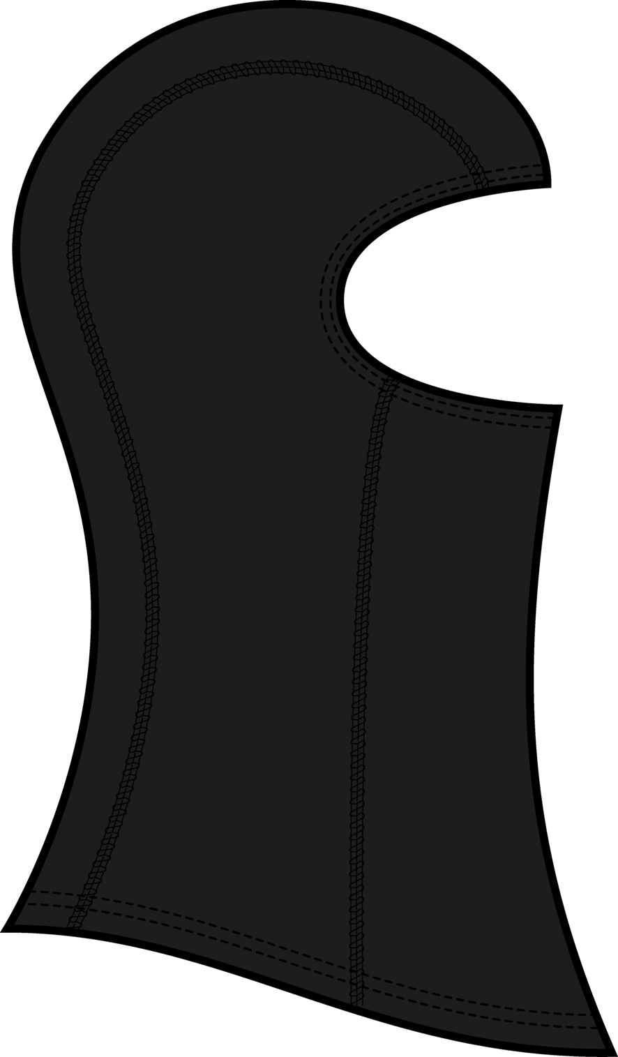 Midweight Balaclava - True Black