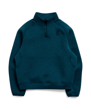 Women's SpaceCloud 1/4 Zip Top - Atlantic Teal Heather