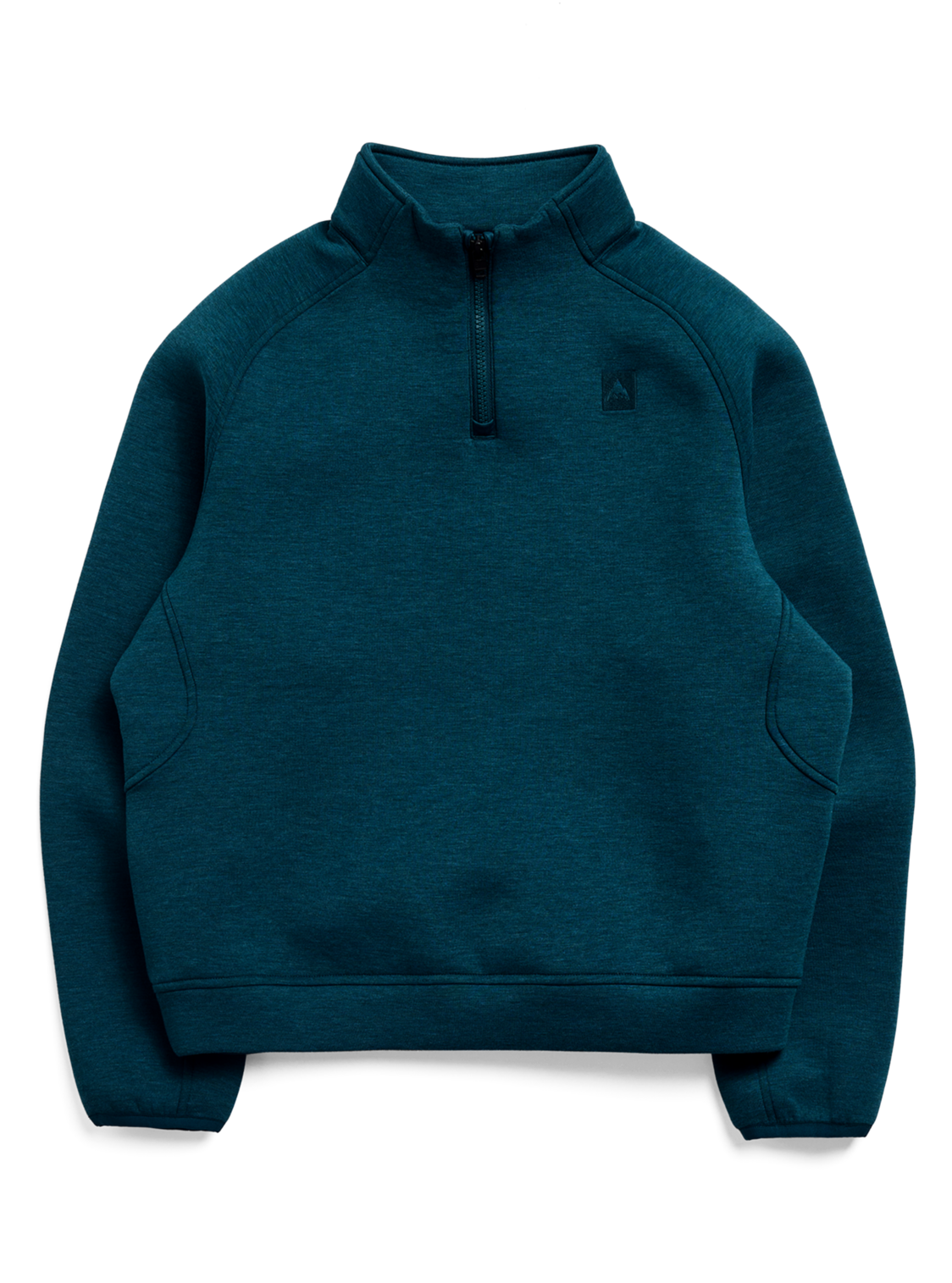 Women's SpaceCloud 1/4 Zip Top - Atlantic Teal Heather