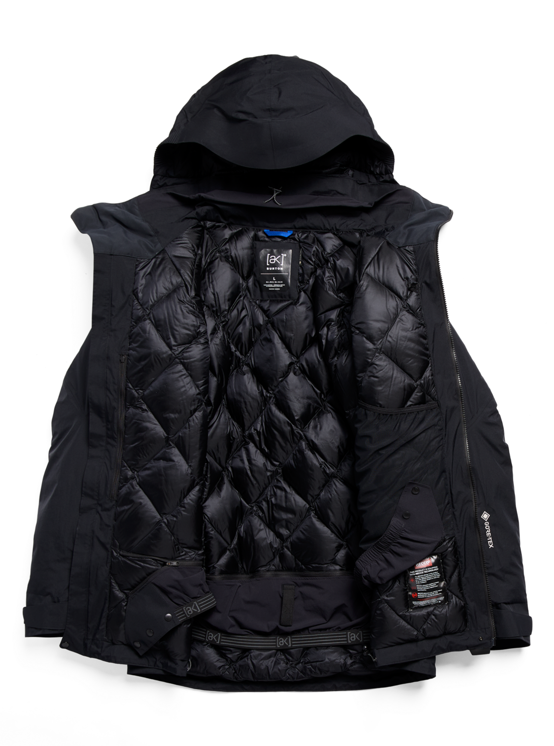 Men's [ak] Swash Down Insulated GORE-TEX 2L Jacket - True Black