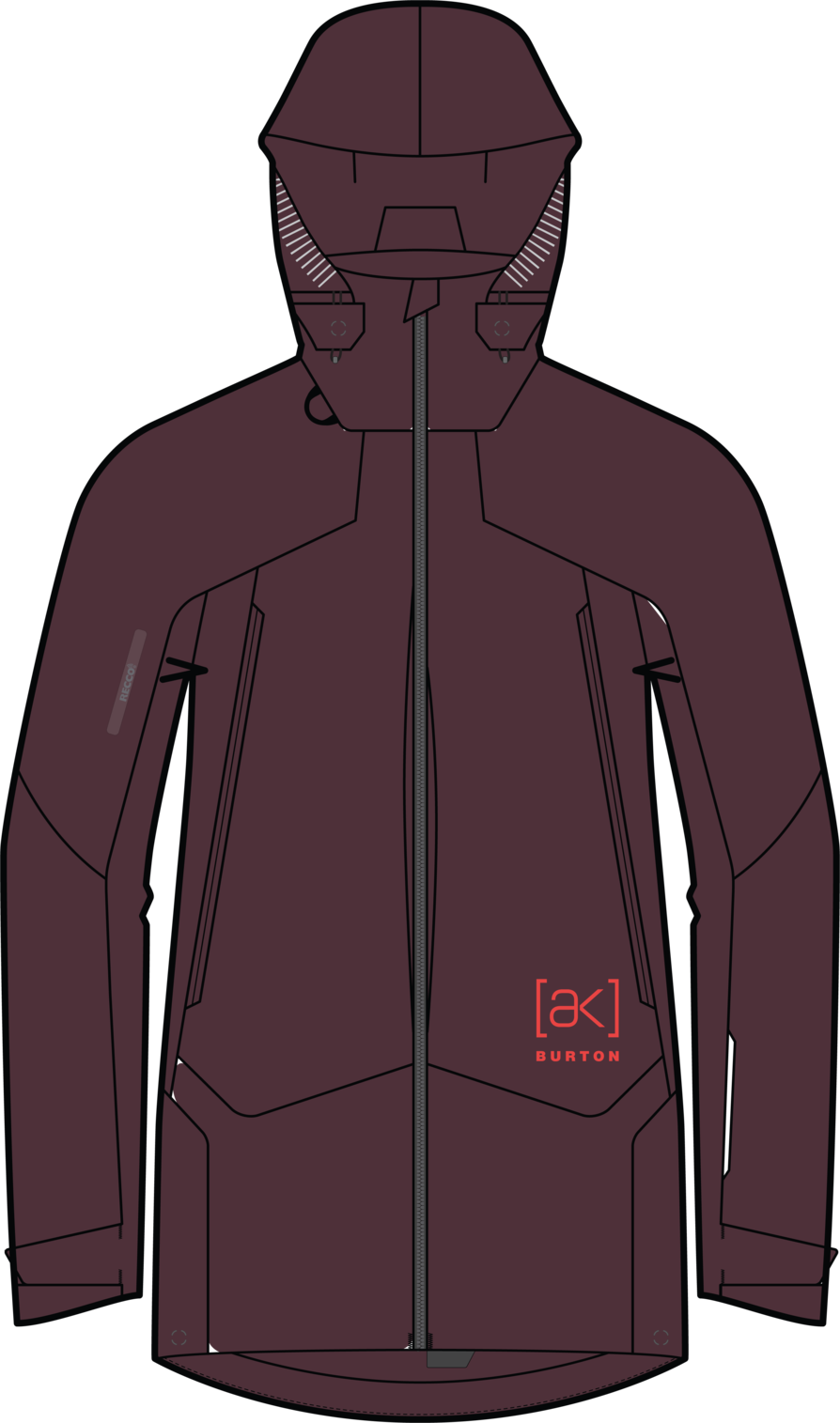 Women's [ak] Swash Down Insulated GORE-TEX 2L Jacket - Rum Raisin