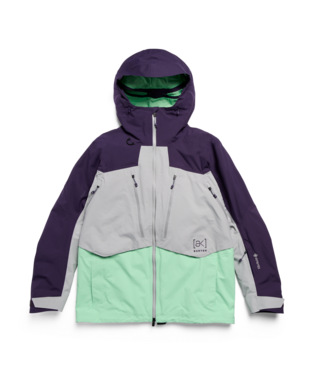 Men's [ak] Swash Synthetic Insulated GORE-TEX 2L Jacket - Nightshade Purple/Apparition Gray/Green Voltage