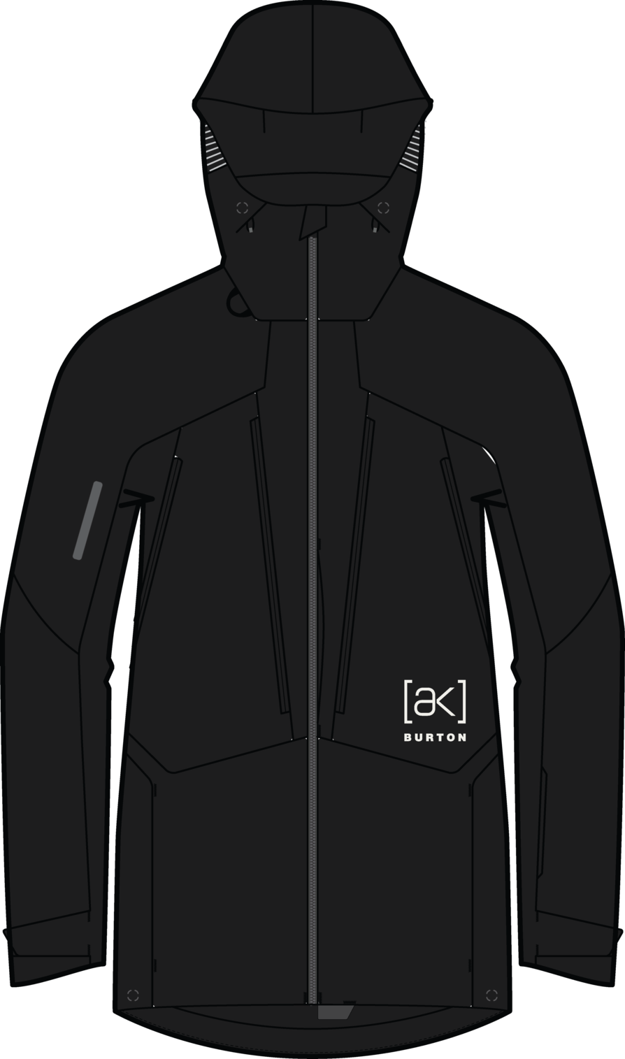 Women's [ak] Swash Synthetic Insulated GORE-TEX 2L Jacket - True Black