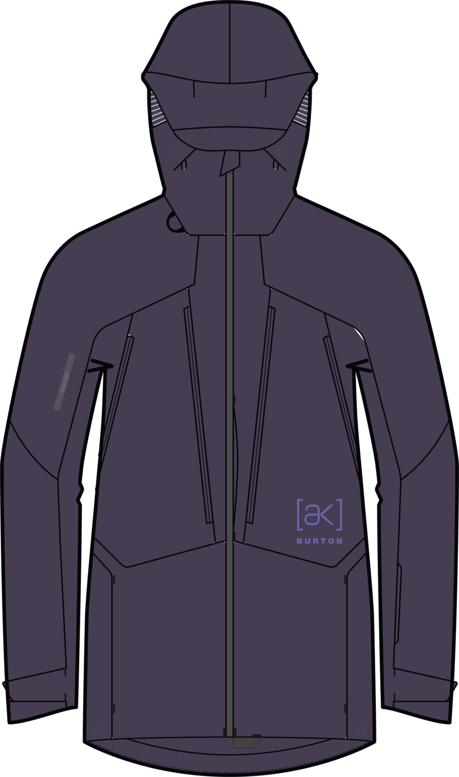 Women's [ak] Swash Synthetic Insulated GORE-TEX 2L Jacket - Nightshade Purple