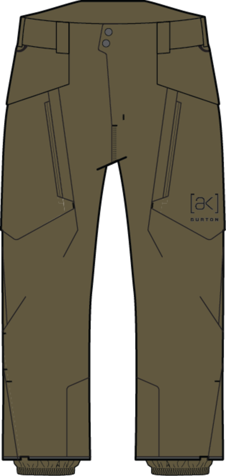 Men's [ak] Swash Insulated GORE-TEX 2L Pants - Dried Moss