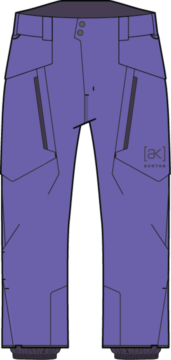 Men's [ak] Swash Insulated GORE-TEX 2L Pants - Purple Voltage