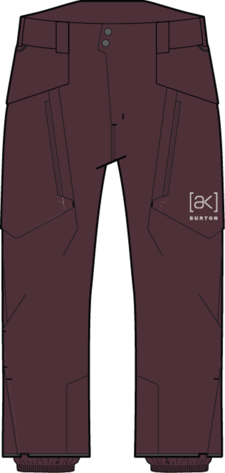 Men's [ak] Swash Insulated GORE-TEX 2L Pants - Rum Raisin