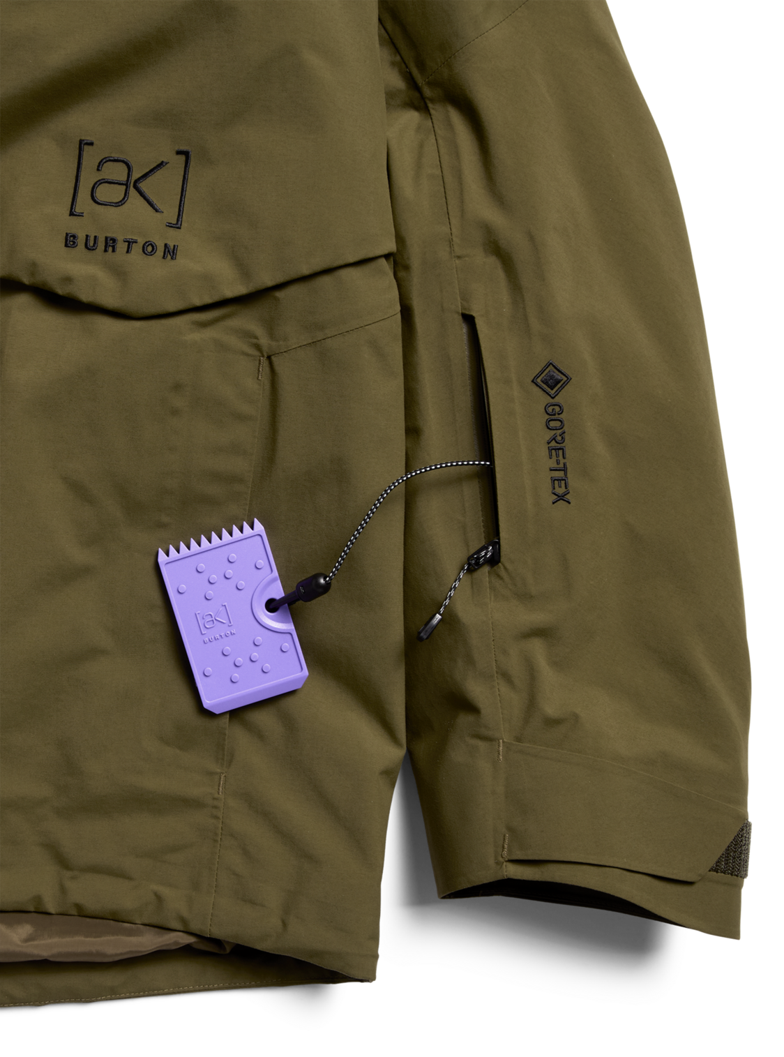 Men's [ak] Cyclic GORE-TEX 2L Jacket - Dried Moss
