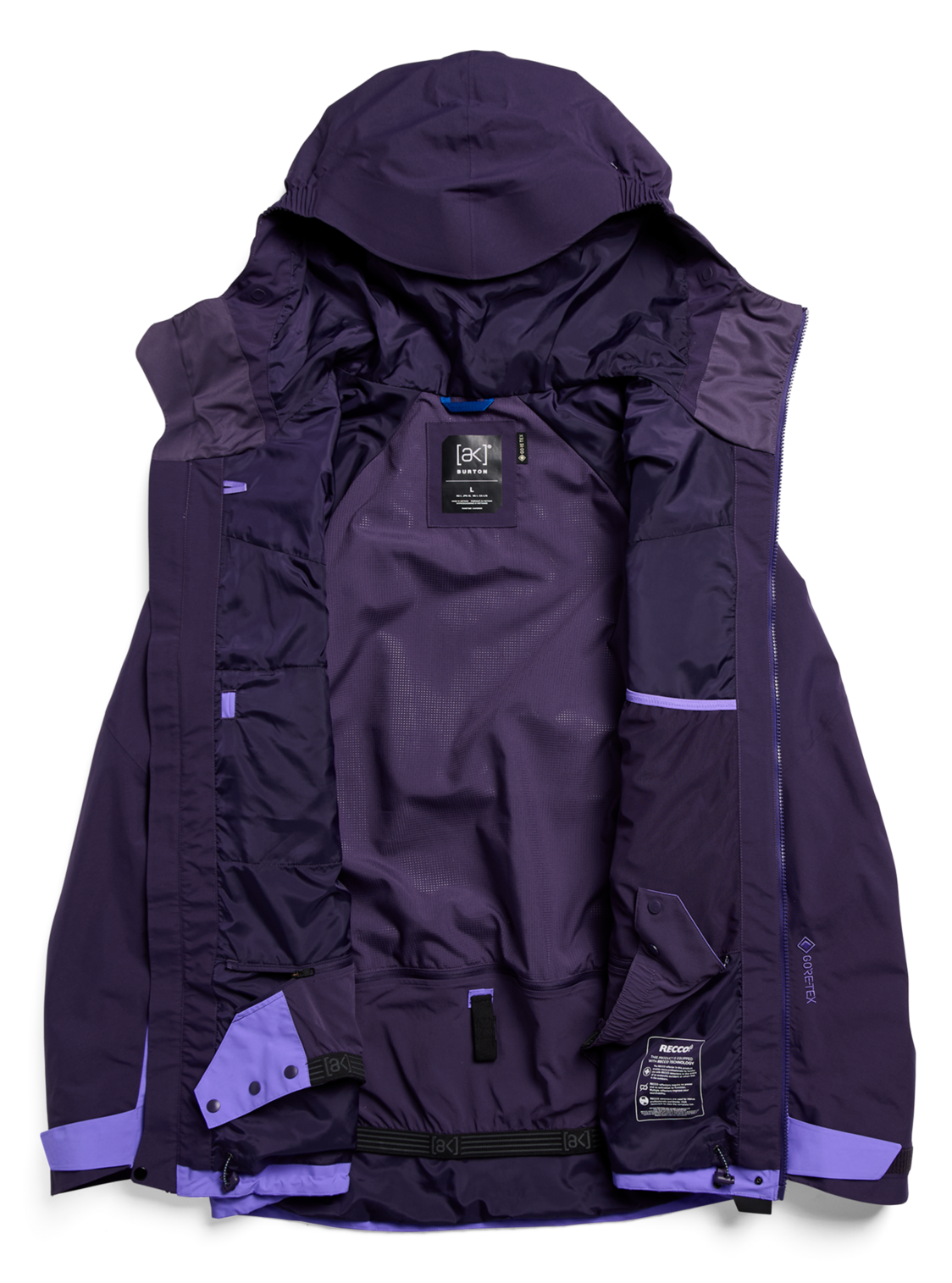 Men's [ak] Cyclic GORE-TEX 2L Jacket - Nightshade Purple/Purple Voltage