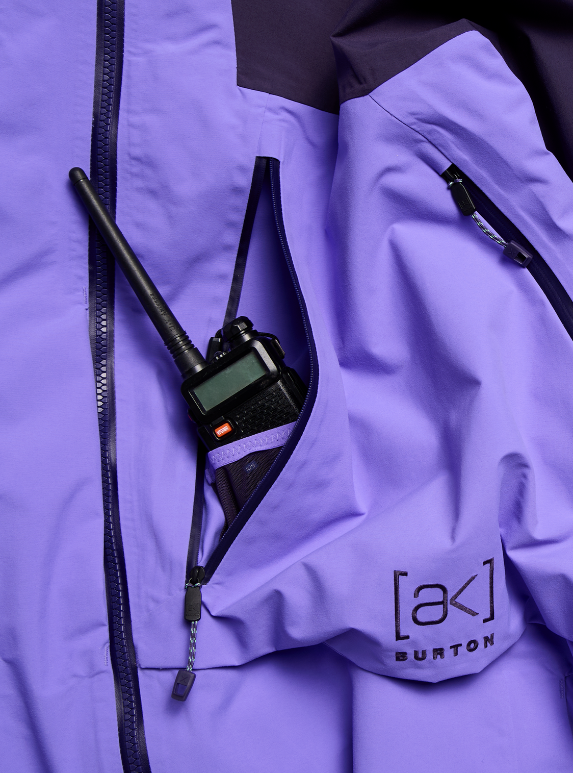 Men's [ak] Cyclic GORE-TEX 2L Jacket - Nightshade Purple/Purple Voltage