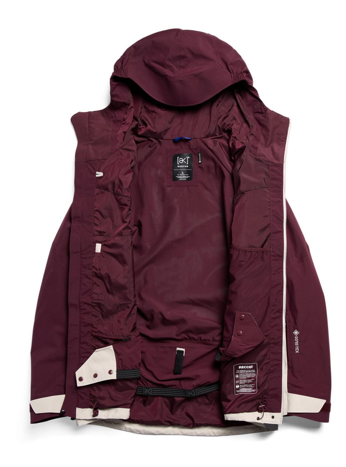 Men's [ak] Cyclic GORE-TEX 2L Jacket - Rum Raisin/Chinchilla Gray