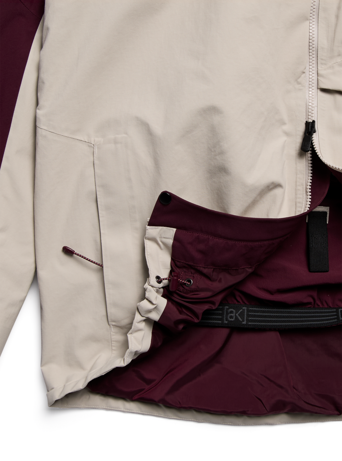 Men's [ak] Cyclic GORE-TEX 2L Jacket - Rum Raisin/Chinchilla Gray
