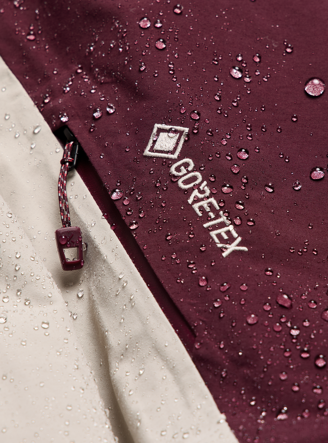 Men's [ak] Cyclic GORE-TEX 2L Jacket - Rum Raisin/Chinchilla Gray