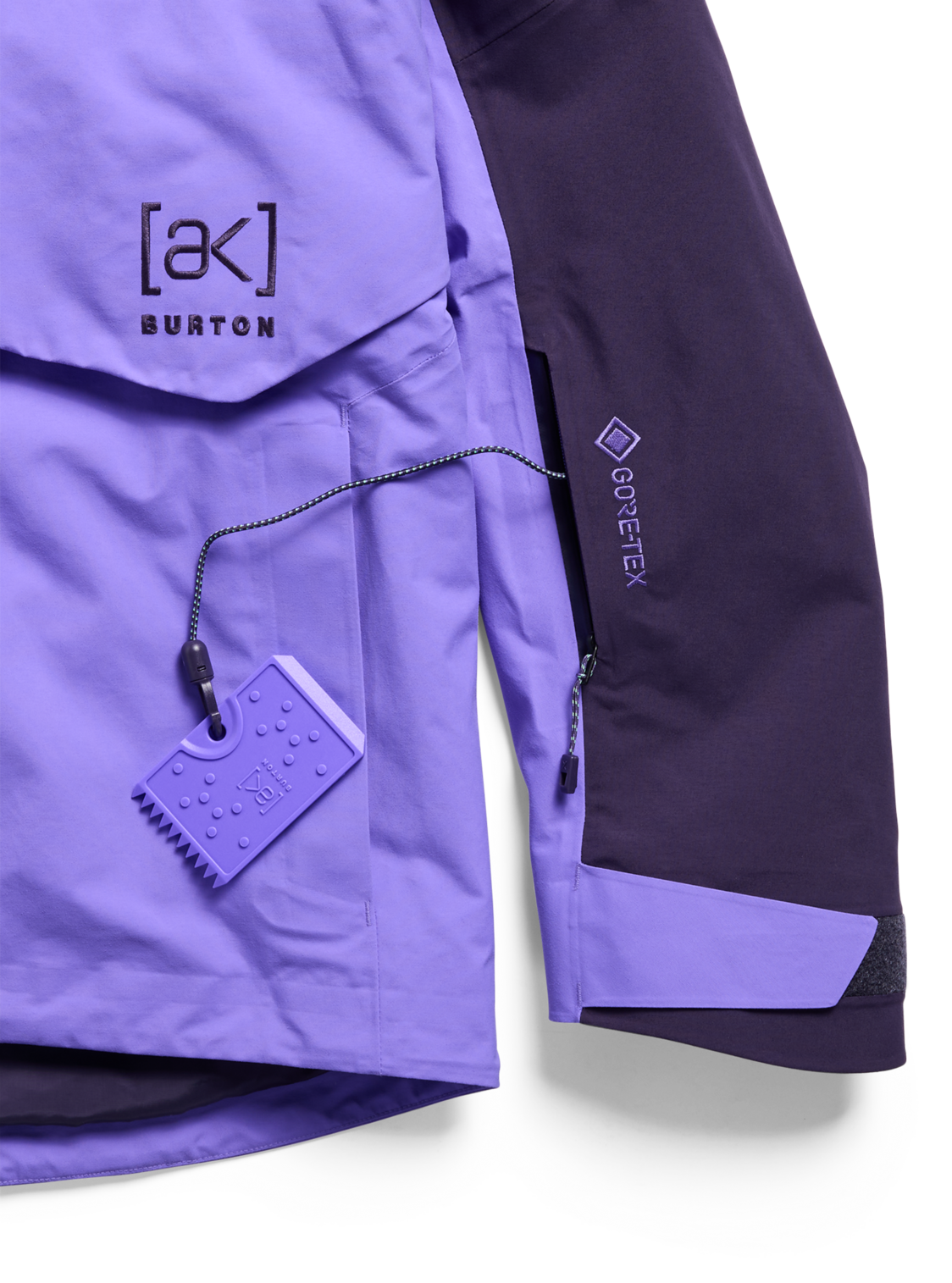 Women's [ak] Cyclic GORE-TEX 2L Jacket - Nightshade Purple/Purple Voltage