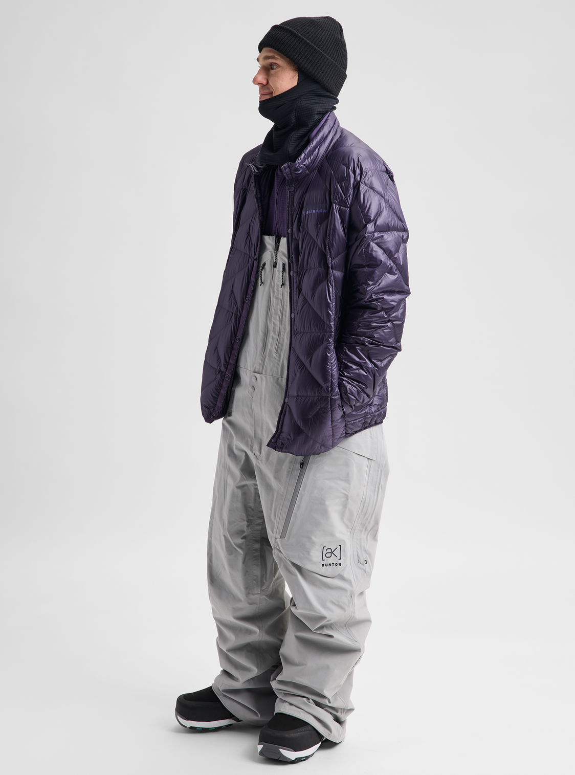 Men's [ak] Cyclic GORE-TEX 2L Bib Pants - Apparition Gray