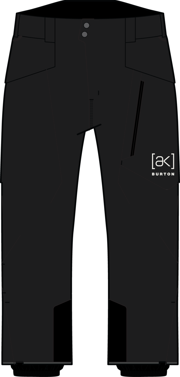 Men's [ak] Cyclic GORE-TEX 2L Pants - True Black