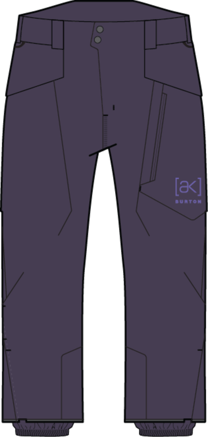 Men's [ak] Cyclic GORE-TEX 2L Pants - Nightshade Purple