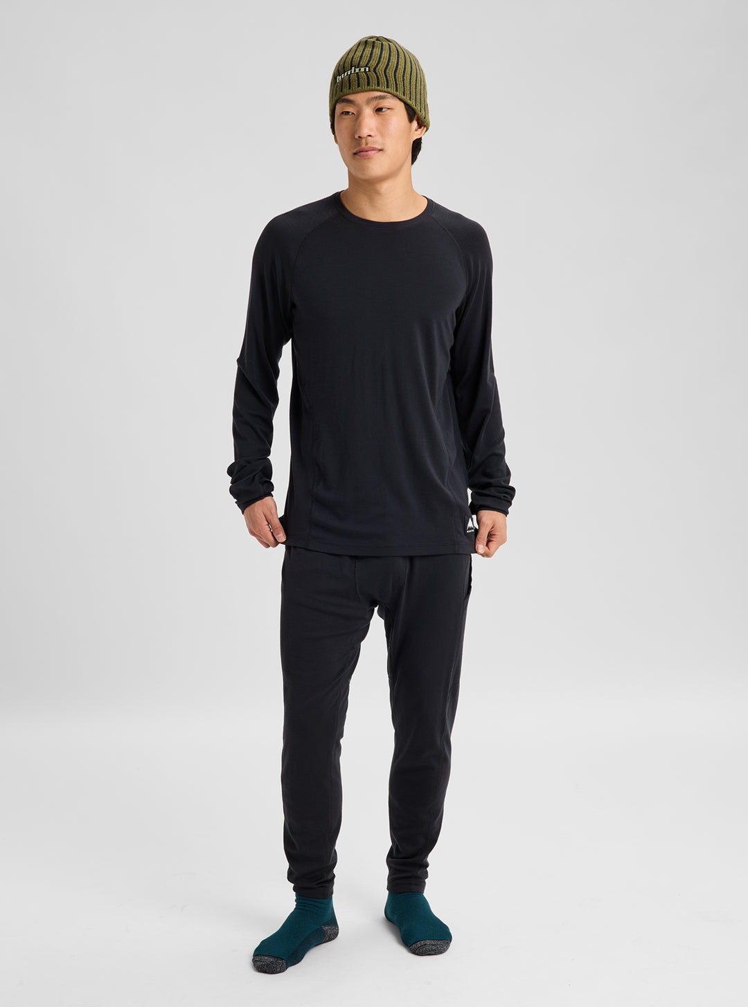 Men's Merino Blend Midweight Base Layer Crew