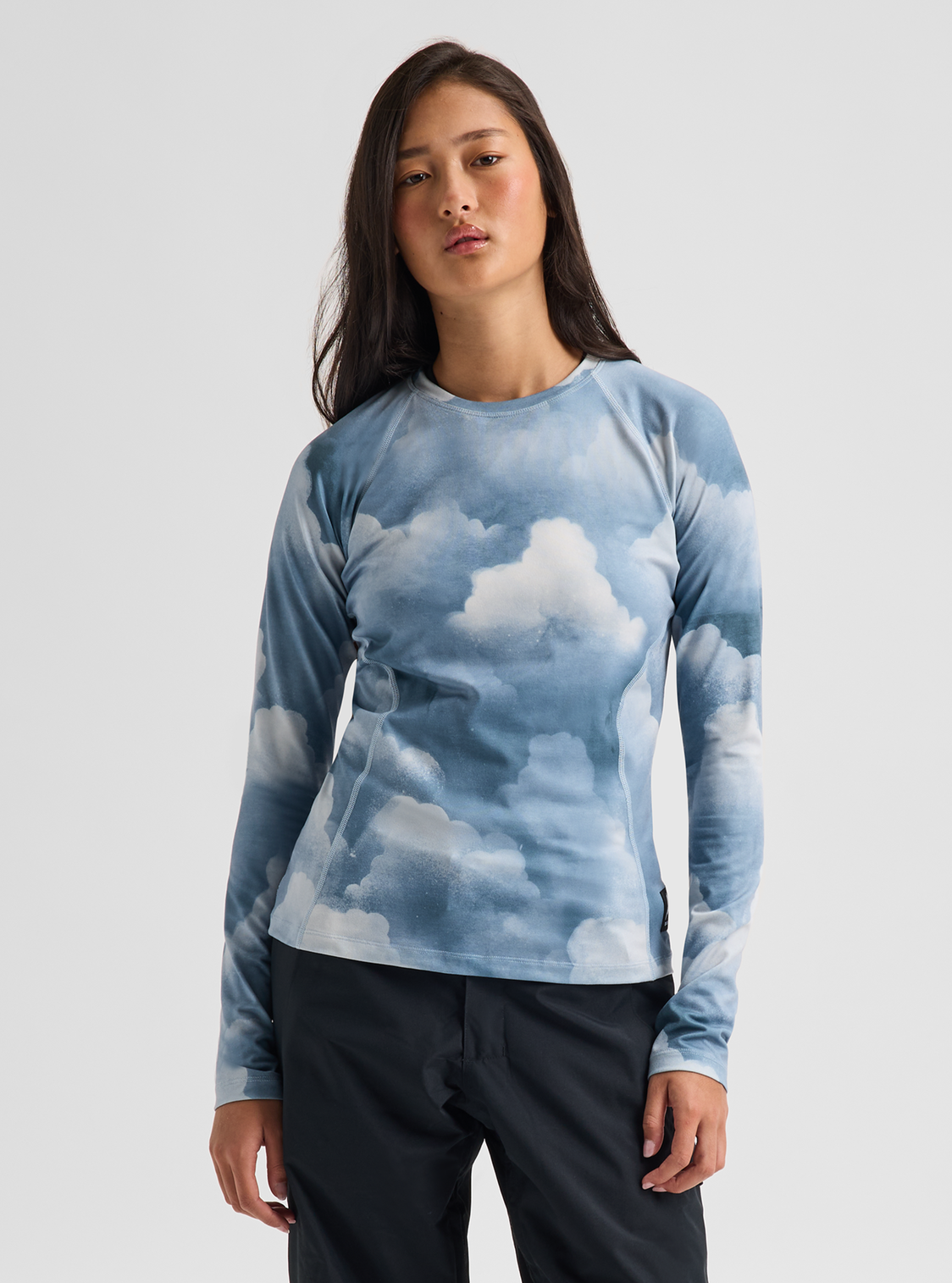 Women's Synthetic Midweight Base Layer Crew - Nimbus